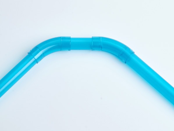 PVC紅（hóng）藍（lán）透明135度T型（xíng）彎（wān）