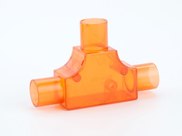 PVC紅藍透明帶蓋三（sān）通