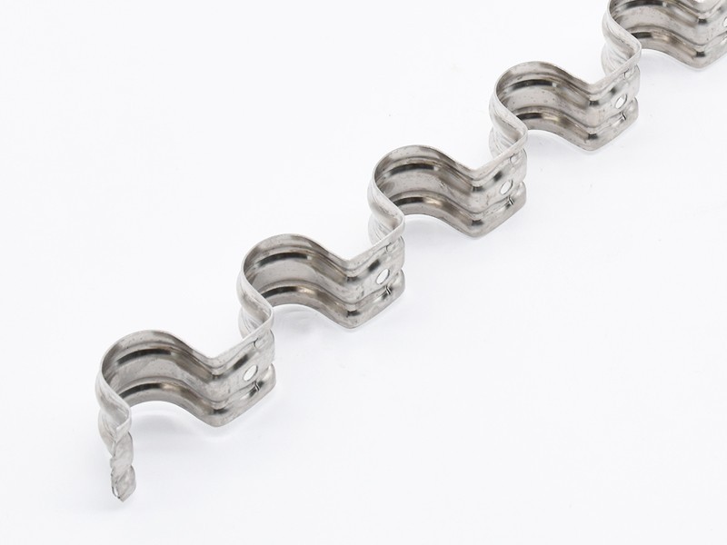 不（bú）鏽鋼連排騎馬夾