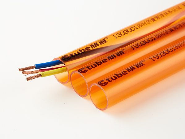 PVC透（tòu）明紅藍線管