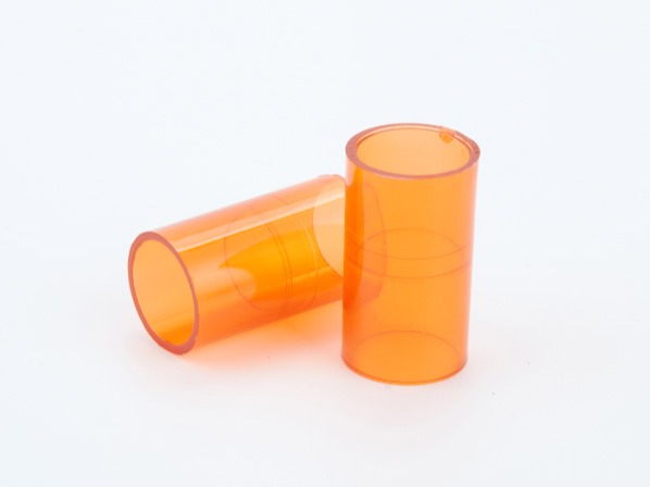 PVC紅藍透明線管（guǎn）直通（tōng）