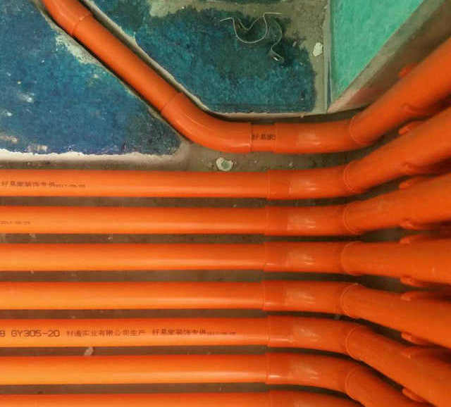 17c无码專利產品PVC上牆彎工地效果展示